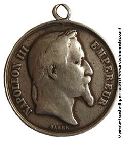 Honor Medal - 1891